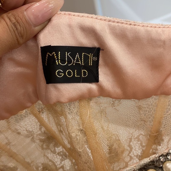 Musani gold pearl beaded dress - Picture 4 of 4